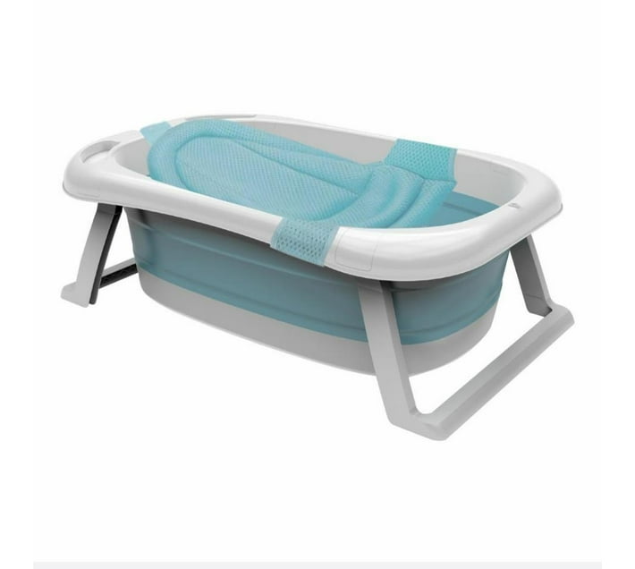 Heartdeco Foldable Baby Bathtub with Support Mat Makro