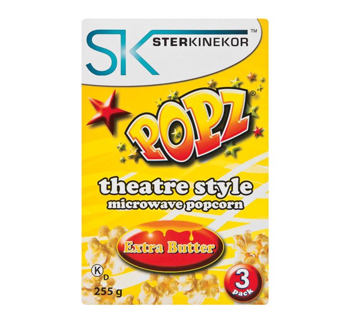 Someone’s in a Makro Ster Kinekor Microwave Popcorn Extra Butter (3 x