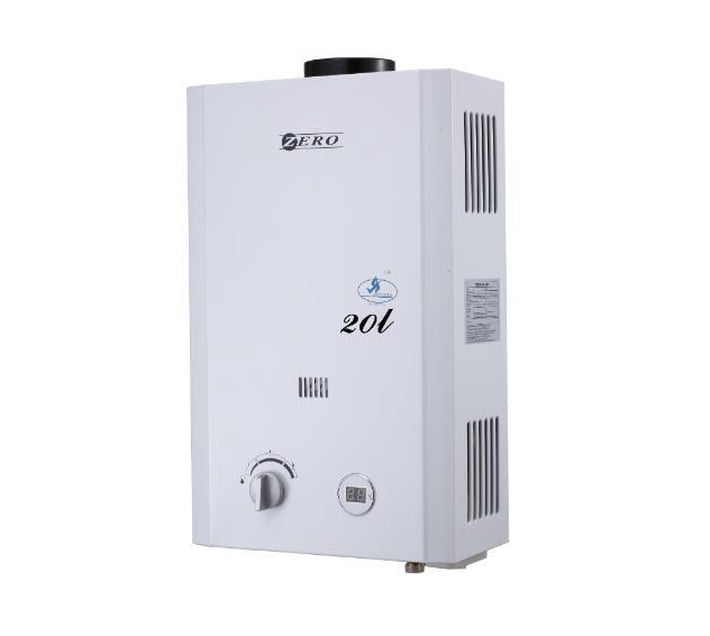 Zero Appliances 20L Low Pressure Gas Geyser With Flue | Makro