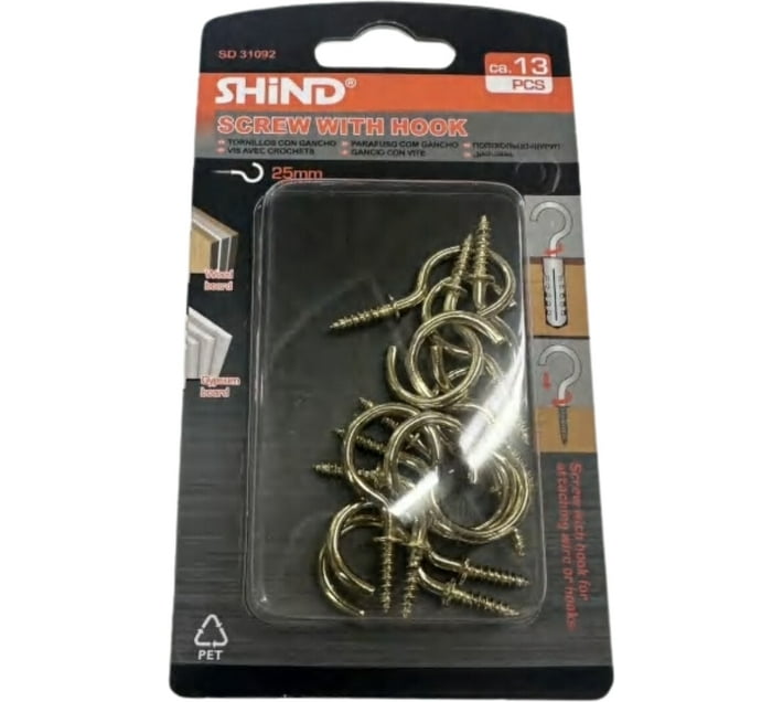 Shind Steel Flat Head Set Screw (8 inch Pack of 1) Makro