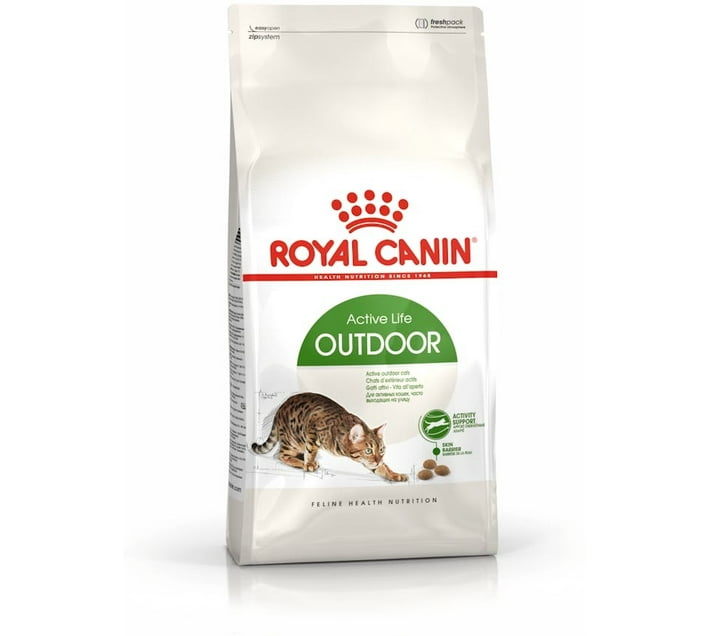 Royal Canin Outdoor 4 kg Dry Adult Cat Food () Makro