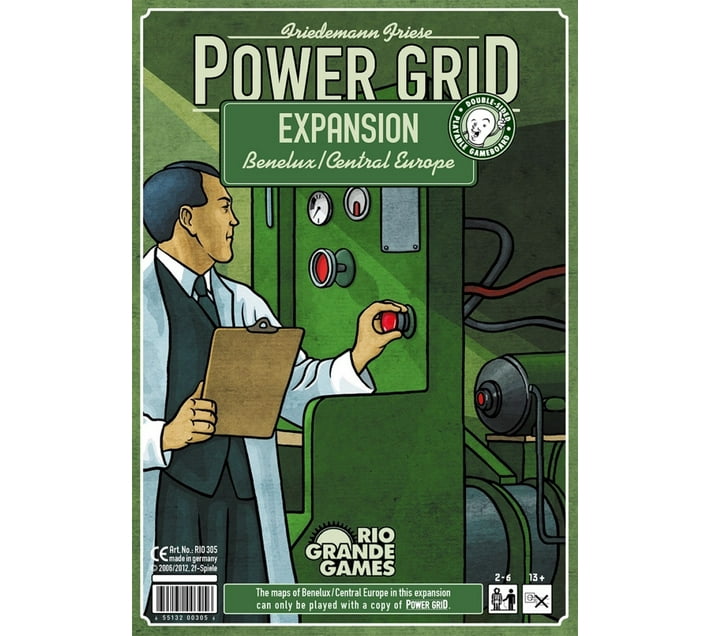 Rio Grande Games Power Grid Expansion Benelux / Central Europe Money