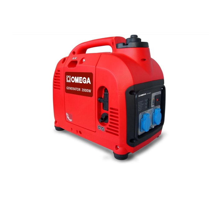 Omega Digital Inverter Petrol Generator 12V DC 230V 50Hz OP2000IC