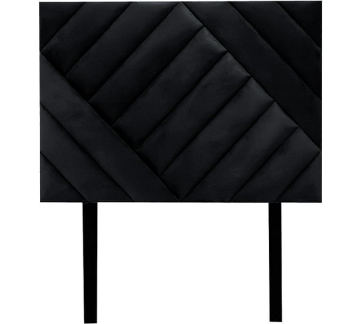 Designer Concepts Queen Bed (Finish Colour Black, Delivery Condition