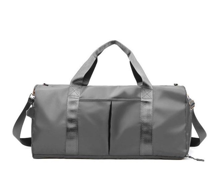 Unisex Gym Bag with wet/dry Storage - Grey | Makro