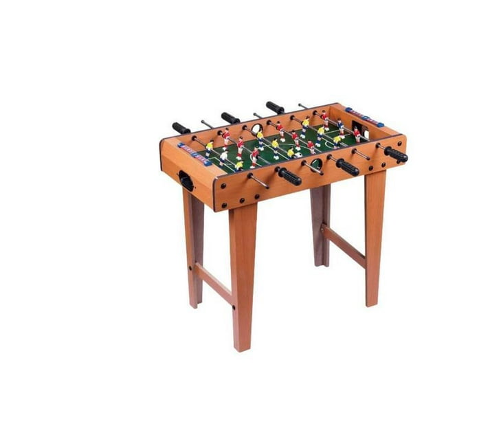 Indoor Foosball Football Table Soccer Family Game with Wooden Legs Makro