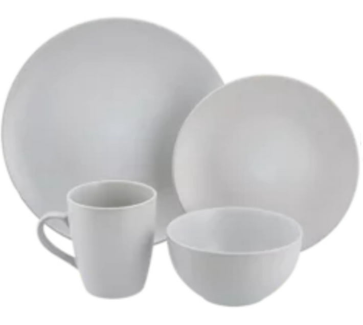 Pandora Pack of 16 Ceramic contemporary Stylish 1 Dinnerware Set Bowl