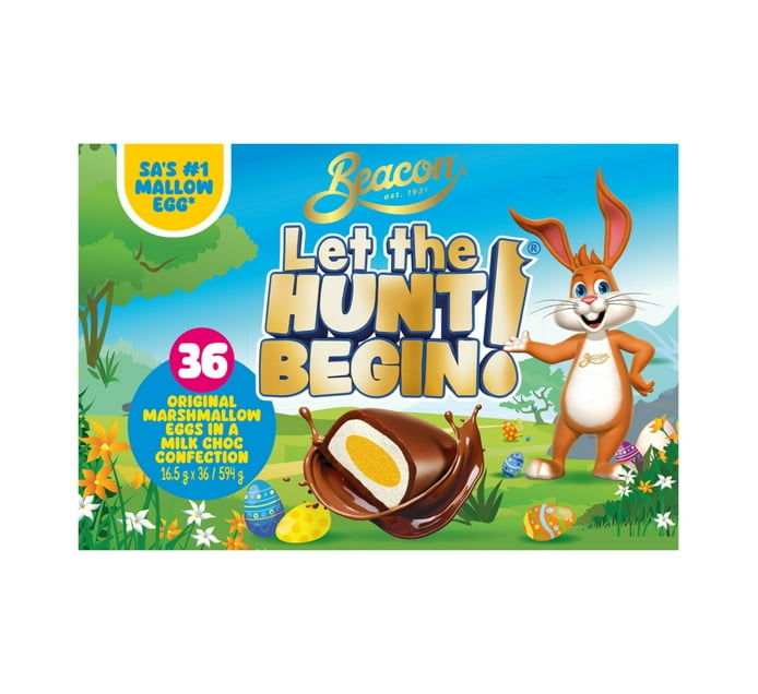 Buy Beacon Marshmallow Eggs (16 x 36's) in Bulk | Makro Business