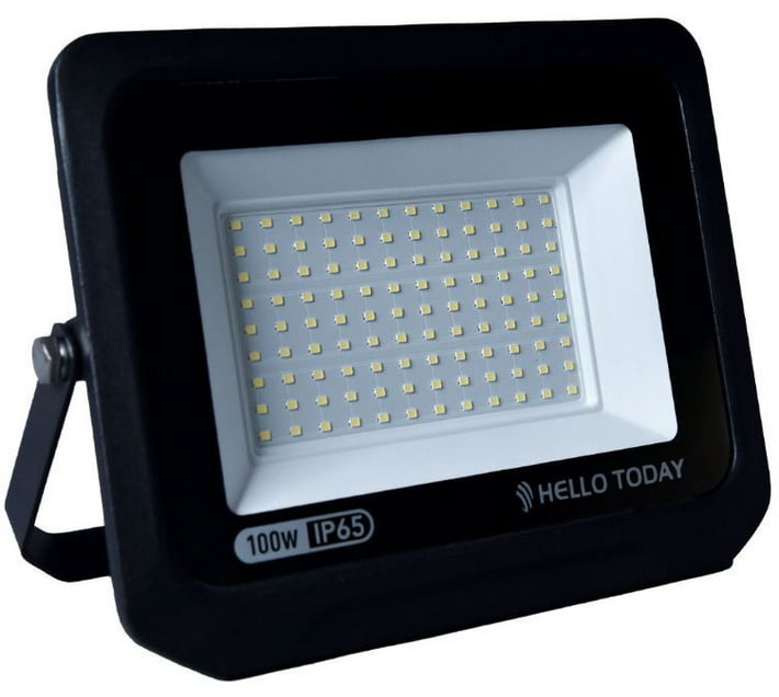 HELLO TODAY 100W LED Flood Light Outdoor IP65 Waterproof Super Bright