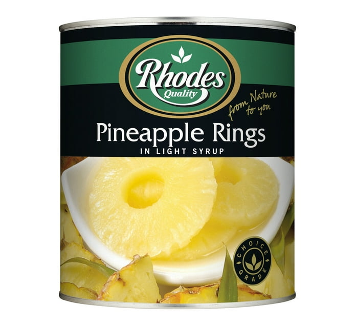 Buy Rhodes Pineapple Rings In Syrup (1 x 3.06kg) in Bulk | Makro Business