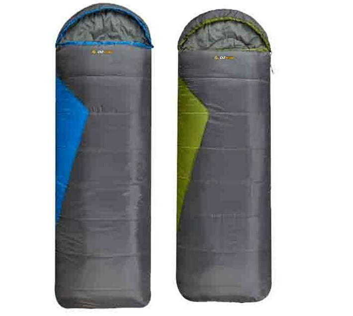 Someone’s in a Makro OZtrail Blaxland Jumbo Hooded Sleeping Bag 5 C