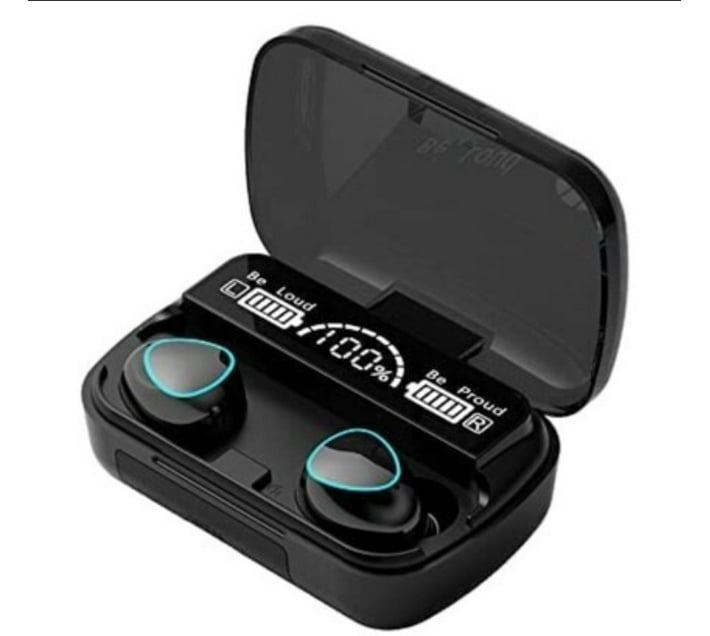 Digital Display BT Wireless Earphones SLZ00019 Bluetooth Headset (Black
