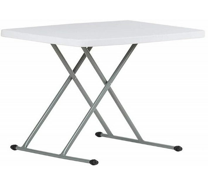 lasa LSAHQSJ32 Plastic Picnic Table (Finish Colour WHITE, DIY(DoIt