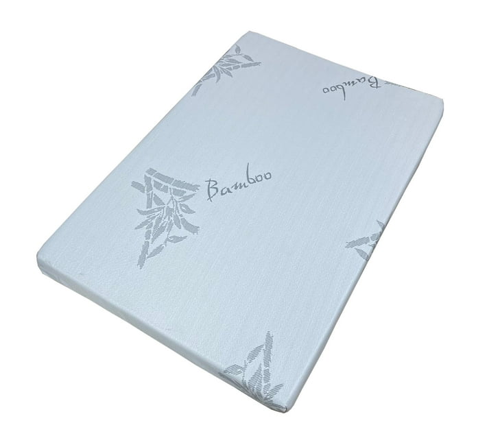 Someone’s in a Makro BabyWombWorld Bamboo Fabric Standard Camp Cot Baby