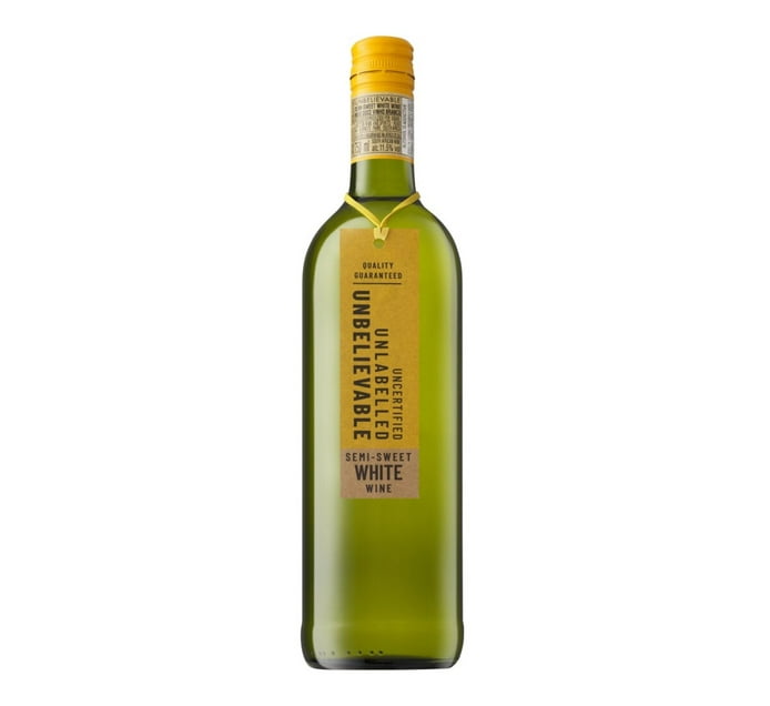 Unbelievable Semi Sweet White (6 x 750 ml) | Makro