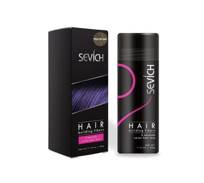 Someone’s in a Makro Hair Building Fibers Hair Loss & Thinning