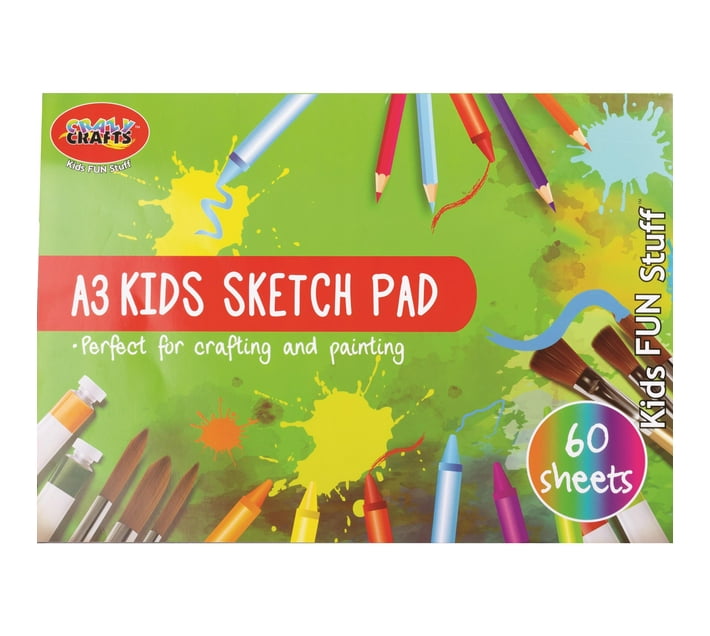 Someone's in a Makro Sketch Pad - A2 Kids Sketch Pad Mood