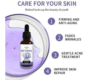 Mooyam Lifting Retinol Serum with Vitamin E and Hyaluronic Acid (30 ml ...