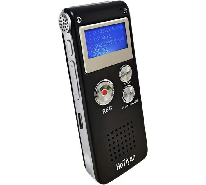 Someone’s in a Makro Digital Voice Recorders 8GB Audio Recorder Voice Activated Recorder for