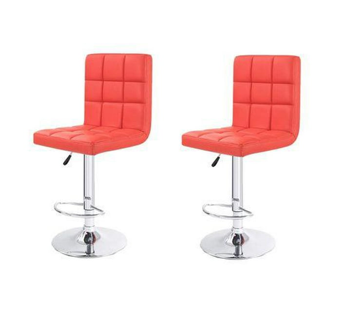 Someone’s in a Makro SmteBar / Kitchen Counter Stools Set of 2 Red