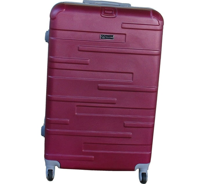 SMTE Mooistar 1 Piece 30 inch Travel Luggage Suitcase Bag Maroon