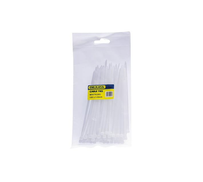Someone’s in a Makro Dejuca Cable Ties Natural 150Mm X 3.6Mm 50