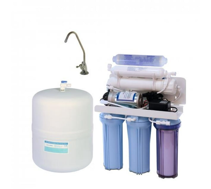 Reverse Osmosis 6 Stage Filtration System with Booster pump