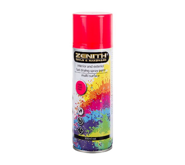 Someone’s in a Makro Zenith Spray Paint - 300ml Fluorescent Pink Mood