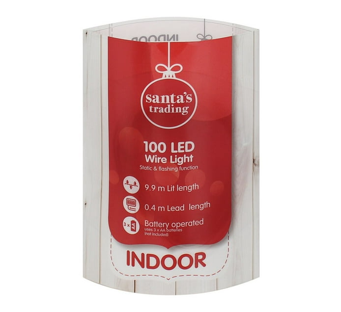 Someone’s in a Makro Santa's Trading Christmas Battery Operated Wire