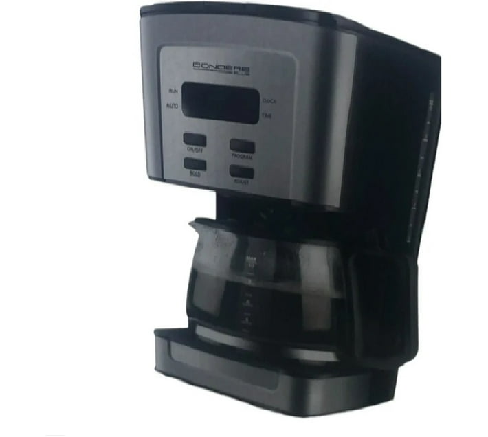Condere Coffee Maker 10 Cup Coffee Maker (Black) Makro