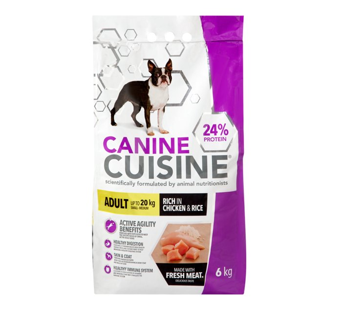 Canine Cuisine Dog Food Adult Small Medu (1 x 6 kg) Makro