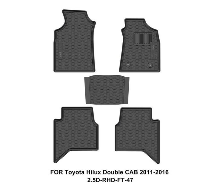 Someone’s in a Makro Hilux Double Cab 20112016 Black Car Mat Mood