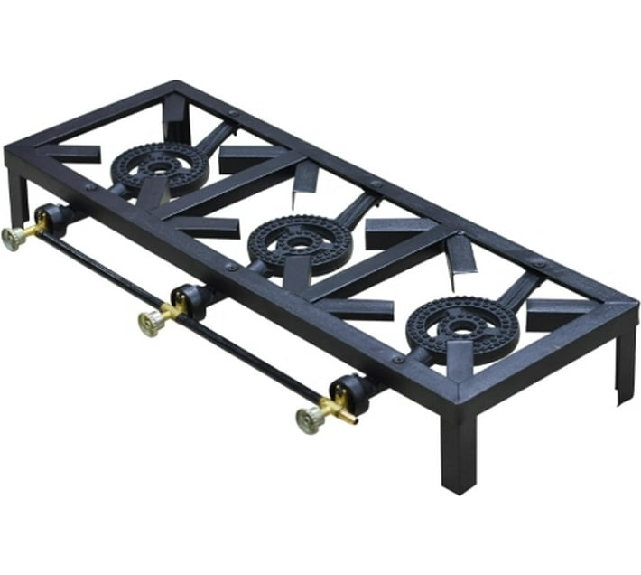 PHRM PHR00597 Steel Manual Gas Stove (3 Burners) Makro