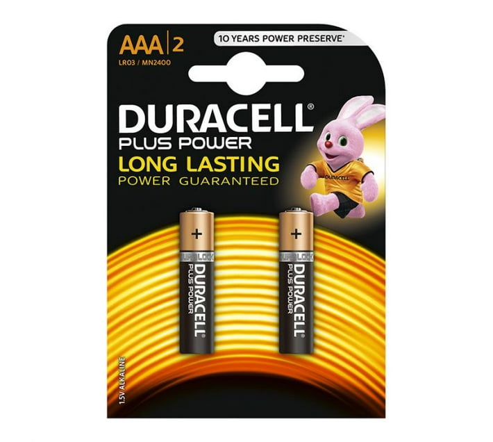 Duracell Battery Plus AAA 2 Pk | Makro