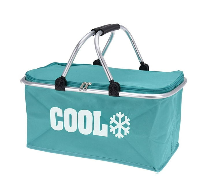 Someone’s in a Makro Large Insulated Cooler Basket 35 Litres Blue Mood
