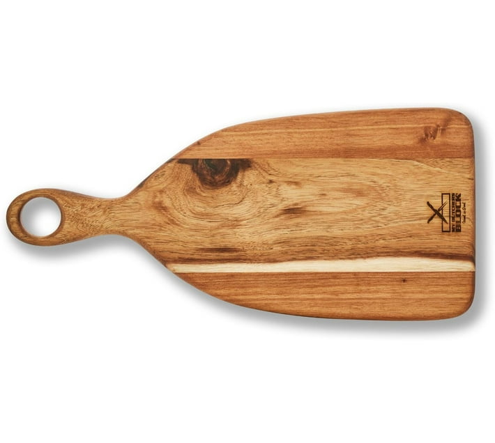 MY BUTCHERS BLOCK Cheese Board Medium Wooden Cutting Board (Black