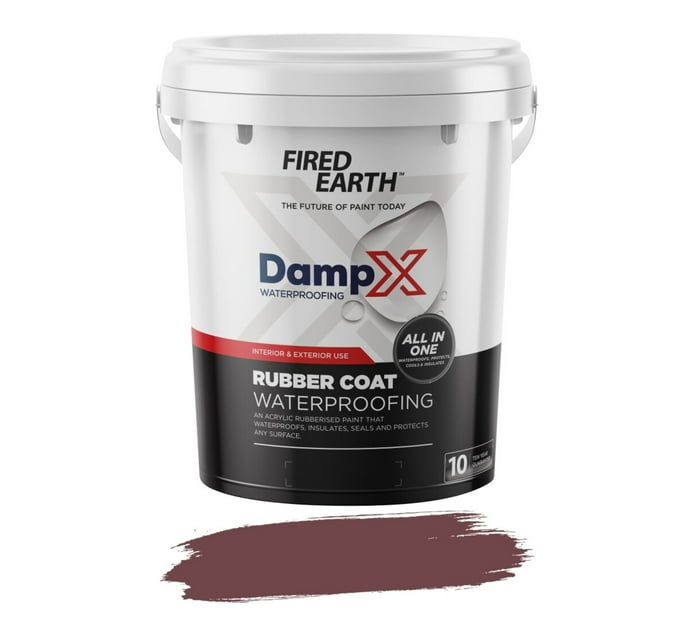 Fired Earth 20l Dampx Rubber Coat Red | Makro