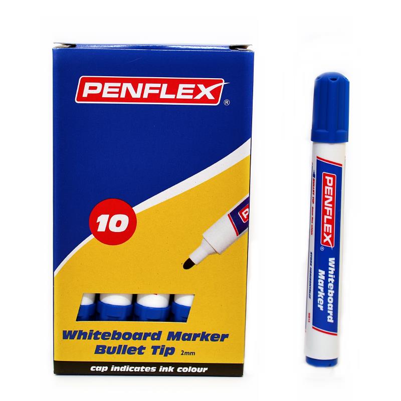 Someone’s In A Makro WB15.Whiteboard Markers.Box Of 10-Dark Blue Mood