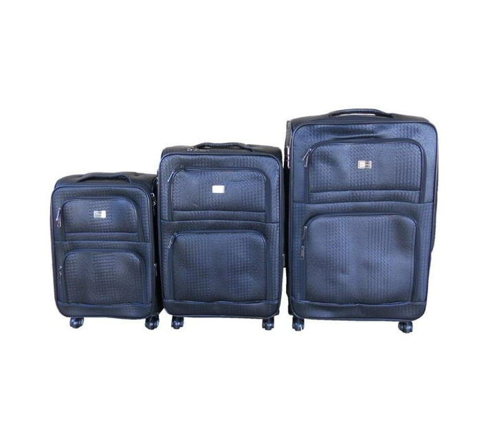 Someone’s in a Makro Sastro Luggage Bag Set of 3 PU Leather Travel