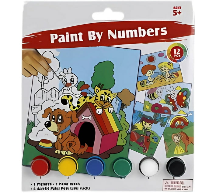 AZ Décor 079008992 Prints, Stamps & Painting Kit Art and Craft Kit Makro