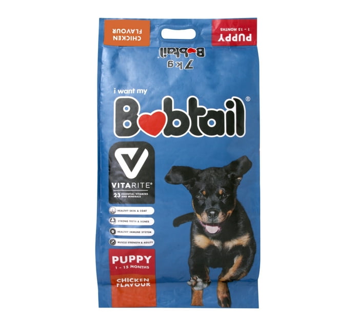 Bobtail 1 x 7kg Dry Dog Food Puppy Mini Makro