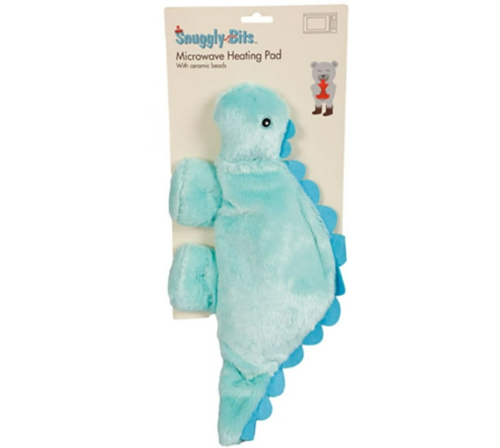 Dothome Microwave Heating Pad Dinosaur 300G 300 ml Hot Water Bag (Blue
