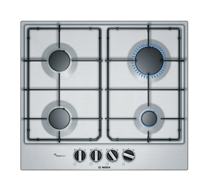 Bosch 600 mm 4 Burner Gas Hob Flame Select Makro