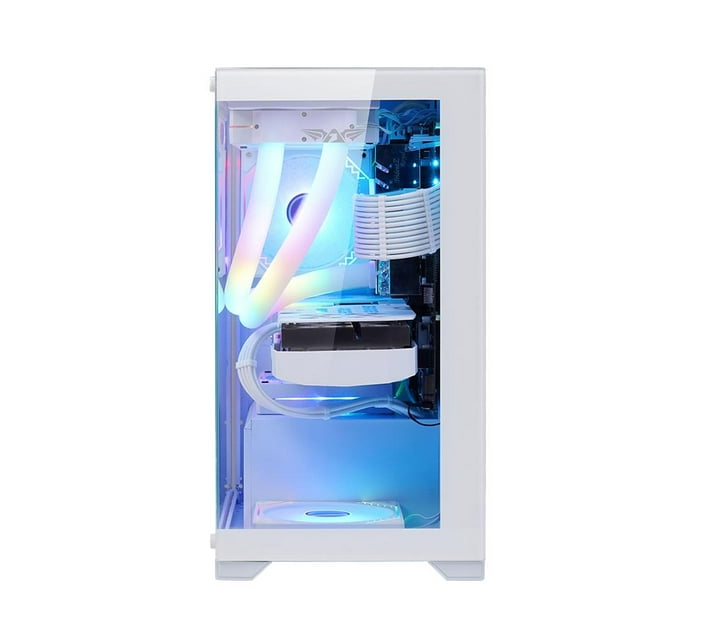 Someone’s in a Makro Armaggeddon Aquaron MicroATX Gaming Case - White Mood