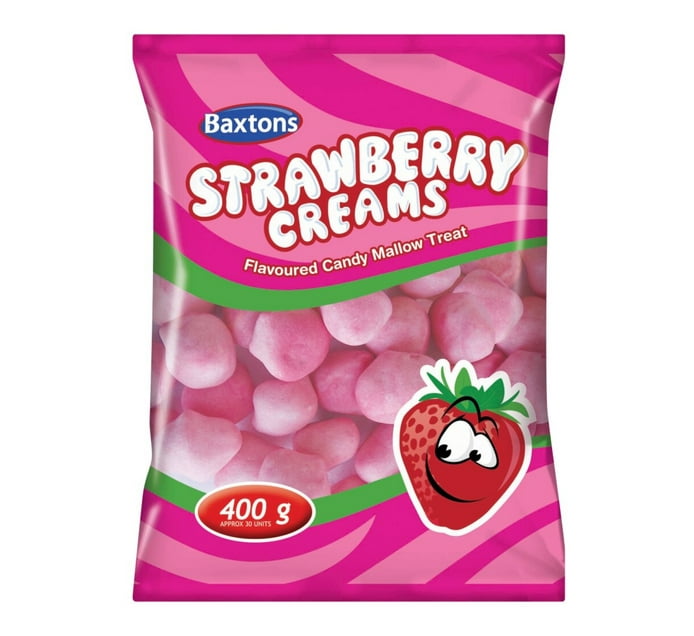 Someone’s in a Makro Baxtons Candy Mallow Strawberry (1 x 400g) Mood