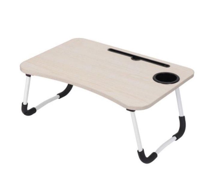 Someone’s in a Makro Portable foldable laptop stand desk for bed & sofa