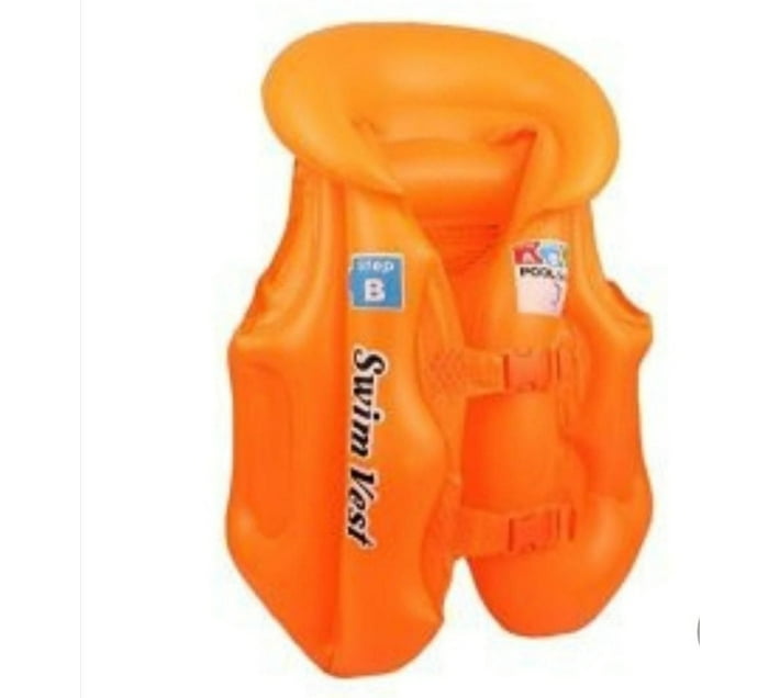 SWIM VEST Inflatable Swimming Vests (Orange) Makro