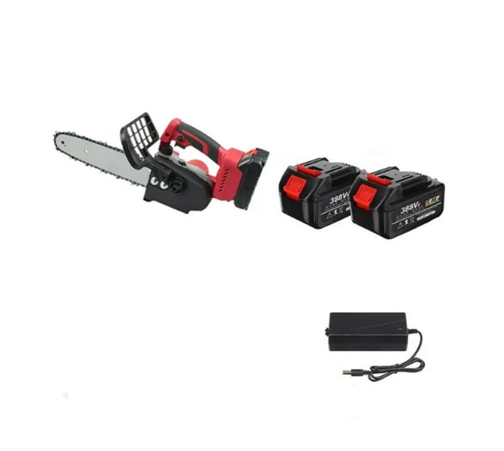 Someone’s in a Makro Mini Handheld Cordless Chainsaw with 2pcs Liion
