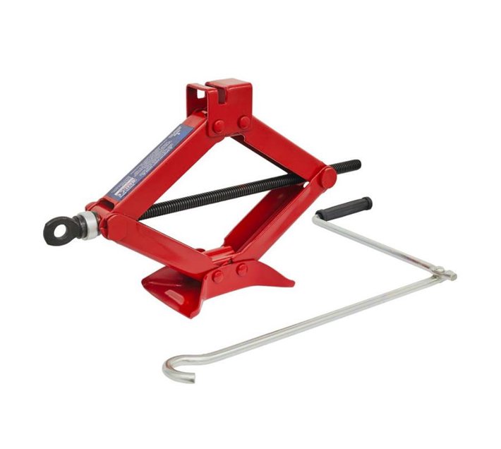 Someone’s in a Makro 2 Ton Scissor Car Jack CTC 3322 Mood