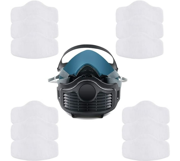 The Good Sport Safety AntiDust Gas Face Respirator & 12Piece